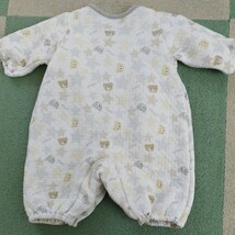 新生児〜乳児　パジャマ　ナイトウェアに ベビー服　つなぎ　カバーオール　中古　50〜70 60〜70_画像3