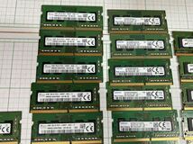 中古(動作未確認) サムスン、SKハイニックス、Micron ノートパソコン用 DDR4 4GBメモリ計45枚セット _画像4