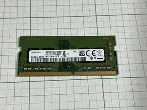中古(動作未確認) サムスン 1R×8 PC4-2400T-SA1-11 ノートパソコン用 DDR4 8GBメモリ　1枚