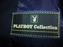 224-59♂：PLAYBOY COLLECTINO　プレイボーイコレクション　紺ブレ　ダブルテーラードジャケット　新品　参考上代￥73,000_画像5