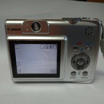 【作動良好 極美品！】Canon Power Shot A550 キヤノン パワーショットA550 7.1Mega Pixels_画像6