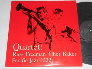 Quartet: Russ Freeman,Chet Baker（Pacific Jazz日本盤）