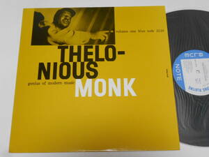 Genius Of Modern Music Vol.1/Thelonious Monk（Blue Note日本盤 東芝）