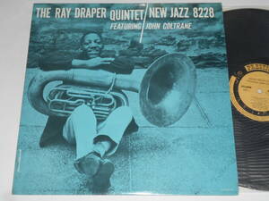 John Coltrane参加！The Ray Draper Quintet（New Jazz日本盤）