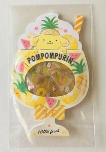  Sanrio Pom Pom Purin pineapple juice .... did seal 