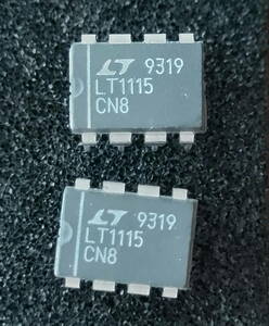 リニアテクノロジー LT1115　オーディオ用　超低ノイズ、低歪みオペアンプ 2個（未使用、ただしジャンク扱い）