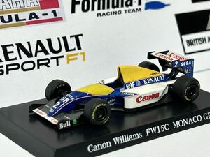 1/64 ウィリアムズ　コレクションFW15C. アオシマ　Willams. Aoshima F1. Formula1 京商