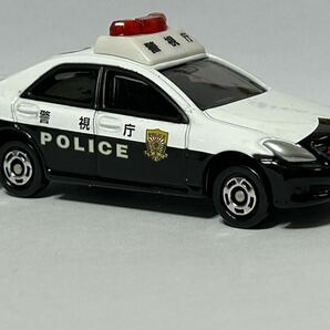 トミカ110 トヨタ クラウン パトロールカー 1/69 TOYOTA CROWN パトカー 交通機動隊 ホットウィール 京商 TOMICAの画像4