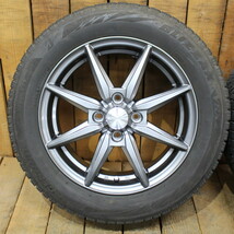 フィット シャトル ヤリス ヴィッツ スイフト アクア グレイス等 15インチ ブリヂストン VRX2 185/60R15 スタッドレスタイヤSET 4本SET_画像3