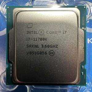 1円〜 動作品 Intel Core i7 11700K 8C16T インテルの画像2