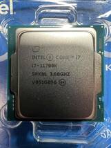 1円〜 動作品 Intel Core i7 11700K 8C16T インテル_画像2