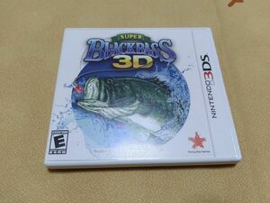 3DSソフト　SUPER BLACK BASS 3D　スーパーブラックバス　北米版　海外版