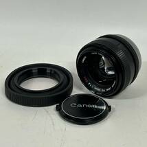 1円~【動作未確認】キャノン Canon LENS FD 55mm 1:1.2 S.S.C. 一眼カメラ用 単焦点レンズ 付属品あり G115067_画像1