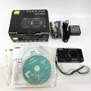 1円~【通電確認済】ニコン Nikon COOLPIX S9300 NIKKOR 18× WIDE OPTICAL ZOOM ED VR 4.5-81.0mm 1:3.5-5.9 デジタルカメラ G152550