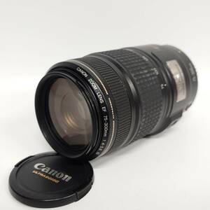 1円~【動作未確認】キャノン Canon ZOOM LENS EF 75-300mm 1:4-5.6 IS IMAGE STABILIZER ULTRASONIC 一眼カメラ用 レンズ YT