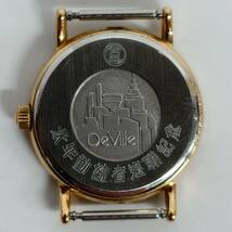 1円~【動作未確認】オメガ OMEGA デビル DeVille Cal.1459 Ref.595.0097.2 クォーツ レディース腕時計 ホワイト文字盤 ラウンド G114859_画像7