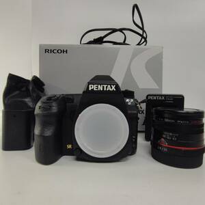 1円~【通電確認済】リコー RICHO ペンタックス K-3Ⅱ HD PENTAX-DA 1:2.8 35mm Macro Limited デジタル一眼レフカメラ レンズ G131985