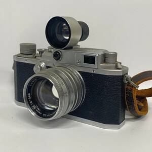 1円~【動作未確認】キャノン Canon MODEL Ⅱ-D型 レンジファインダーカメラ LENS 50mm f:1.8 単焦点 標準 レンズ 付属品あり G180016