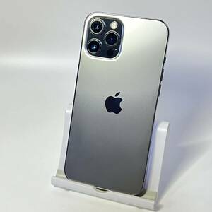 1円~【初期化済】Apple iPhone 12 Pro Max 256GB グラファイト MGCY3J/A SIMフリー ACロック解除済み バッテリー最大容量82% GK-70115
