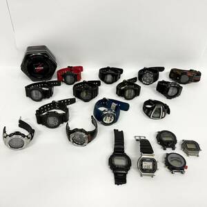 1円~【18点】カシオ CASIO G-SHOCK まとめ売り プロトレック PRO TREK マッドマン MUDMAN PHYS PRW-500J 等 QZ ソーラー 同梱不可 YT