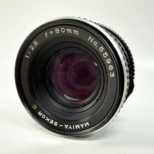 1円~【動作未確認】マミヤ Mamiya SEKOR C 1:2.8 f=80mm 中判カメラ用 単焦点レンズ G142676