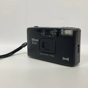 1円~【動作未確認】ニコン Nikon AF600 PANORAMA Lens 28mm 1:3.5 Macro コンパクトフィルムカメラ ストラップ付き G142819