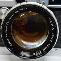 1円~【動作未確認】キャノン Canon MODEL VT レンジファインダー LENS 50mm f:1.2 単焦点レンズ 標準レンズ G131631_画像3