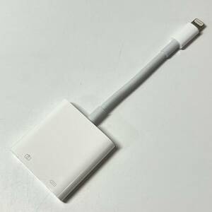 1円~【動作未確認】アップル Apple 純正 Lightning - USB 3 カメラアダプタ A1619 現状品 GK-70122