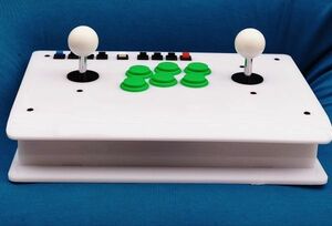 PC MAME multi ake navy blue white arcade game for controller k Lazy Climber 2,1 karate road, rib ru Rav ru and so on twin lever stick 