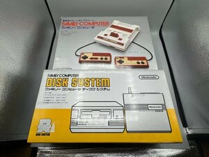 激レア　新品未使用品　1983年前期モデル ファミリーコンピューター本体＋1986年後期モデル ディスクシステム　未使用品