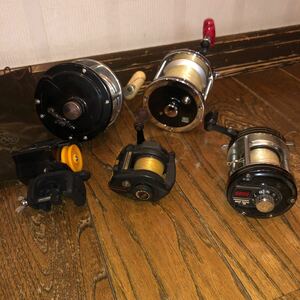 ベイトリール まとめ売り DAIWA ダイワ Millionaire 6000 チヌ JACKER SS-10 OceanStar500 Olympic STRONG61 など 釣具 釣り用品 tn3030