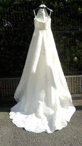 *Zinha* wedding dress *8T size * veil * glove attaching *U1098*