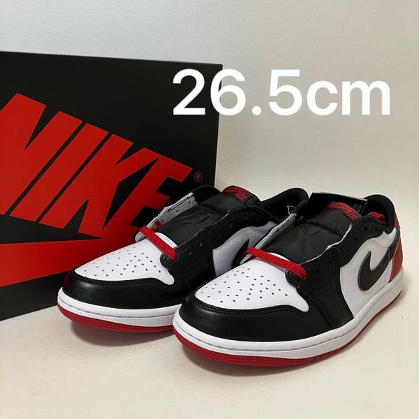 Air Jordan 1 Retro Low OG "Black Toe"