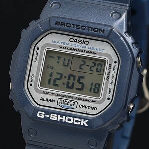 1円 稼動 良品 カシオ Gショック DW-5600 QZ デジタル文字盤 トリプルカレンダー 2NBG メンズ腕時計 OGI 6215000