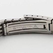 1円 良品 オメガ 純正ベルト ブレス シルバーカラー 5915 6ｍｍ用 NSK レディース腕時計用 JNM 2000000_画像3