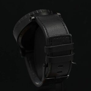 1円 稼動 良品 ニクソン THE51-30 11G QZ 黒文字盤 デイト スモセコ クロノグラフ 純正尾錠 メンズ腕時計 OGI 0033000 3MGTの画像3