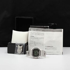 1円 保/箱付 コマ4付 稼働 美品 カシオ Gショック GMW-B5000 電波ソーラー デジタル文字盤 メンズ腕時計 TCY 0662200 3KHTの画像5