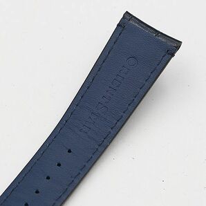 1円 良品 オリエントスター 純正ベルト ネイビーカラー 20ｍｍ用 メンズ腕時計用 TCY 2000000 NSKの画像3