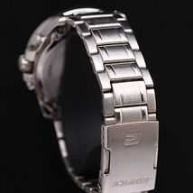 1円 カシオ エディフィス EQB-510 電波ソーラー 黒文字盤 Bluetooth メンズ腕時計 OGH 0396000 3NBT_画像3
