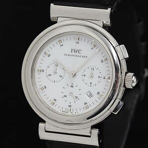 1円 稼働 良品 IWC アクアタイマー QZ 白文字盤 IW372801 クロノ メンズ腕時計 OGH 5398800 3NBTの画像1