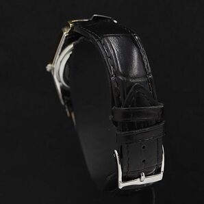 1円 稼働 ハミルトン 6109 ブラック文字盤 QZ メンズ腕時計 NSY 5996100 3APTの画像3