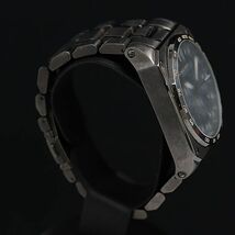 1円 稼働 良品 マイケルコース MK-8392 QZ 黒文字盤 メンズ腕時計 OGI 5643000 3PRT_画像2