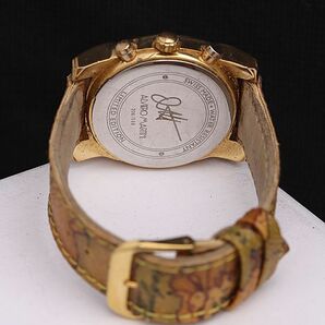 1円 アルビロマルティーニ 206/300 QZ アイボリー文字盤 クロノグラフ デイト メンズ腕時計 TCY 8464000 3ERYの画像4