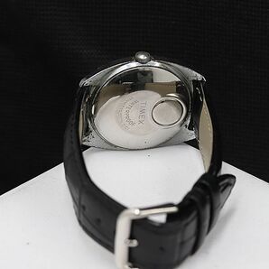 1円 タイメックス エレクトリック QZ シルバー文字盤 デイト メンズ腕時計 TCY 0561000 3ERTの画像4