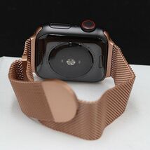 1円 充付 稼働 良品 アップルウォッチ 充電式 SE 40MM スマートウォッチ メンズ/レディース腕時計 NSY 2000000 3NBG2_画像4