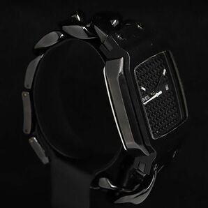 1円 稼動 良品 ディーゼル DZ-5181 QZ 黒文字盤 メンズ腕時計 SGN 2000000 3NBG2の画像2