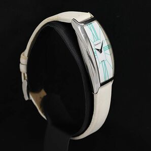 1円 稼動 美品 ティファニー ジェメア T3584 QZ 白文字盤 レディース腕時計 OGH 0300300 3NBTの画像2