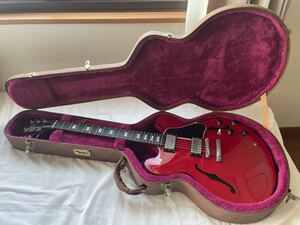 GIBSON ES-335 BP 稀少モデル　ブロックインレイ