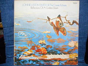 白プロモLP◆ロニー・リストン・スミス LONNIE LISTON SMITH & THE COSMIC ECHOES「夢幻 REFLECTIONS OF A GOLDEN DREAM」RVC RVP-6076