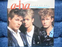 US PROMO 7”◆a-ha「TAKE ON ME/LOVE IS REASON」WARNER BROS.(US) 7-29011/BOOKLET SLEEVE _画像1